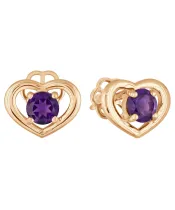 Женские Серьги_Серебро .925_АМЕТИСТ__2-Лазурит-Онлайн