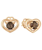 Женские Серьги_Серебро .925_РАУХТОПАЗ__2-Лазурит-Онлайн