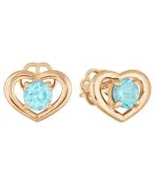 Женские Серьги_Серебро .925_АПАТИТ__2-Лазурит-Онлайн