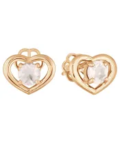 Женские Серьги_Серебро .925_КВАРЦ РОЗОВЫЙ__2-Лазурит-Онлайн