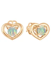 Женские Серьги_Серебро .925_ОПАЛ__2-Лазурит-Онлайн