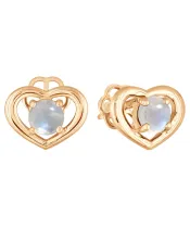 Женские Серьги_Серебро .925_ЛУННЫЙ КАМЕНЬ__2-Лазурит-Онлайн