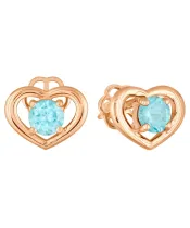 Женские Серьги_Серебро .925_АПАТИТ__2-Лазурит-Онлайн