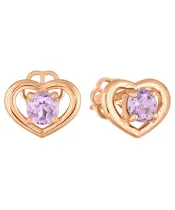 Женские Серьги_Серебро .925_АМЕТИСТ__2-Лазурит-Онлайн