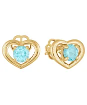 Женские Серьги_Серебро .925_АПАТИТ__2-Лазурит-Онлайн