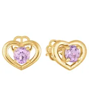 Женские Серьги_Серебро .925_АМЕТИСТ__2-Лазурит-Онлайн