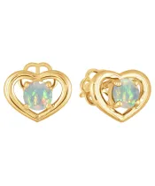 Женские Серьги_Серебро .925_ОПАЛ__2-Лазурит-Онлайн