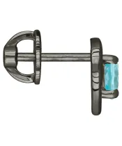 Женские Серьги_Серебро .925_АПАТИТ__3-Лазурит-Онлайн