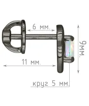Женские Серьги_Серебро .925_ОПАЛ__5-Лазурит-Онлайн