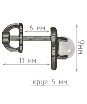 Женские Серьги_Серебро .925_ЛУННЫЙ КАМЕНЬ__5-Лазурит-Онлайн