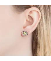 Женские Серьги_Серебро .925_ХРИЗОЛИТ__6-Лазурит-Онлайн