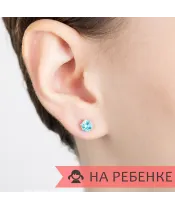 Женские Серьги_Серебро .925_АПАТИТ__7-Лазурит-Онлайн