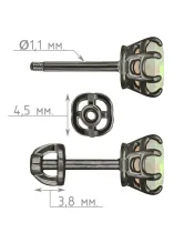 Женские Серьги_Серебро .925_ОПАЛ__4-Лазурит-Онлайн