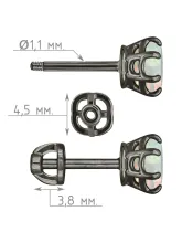 Женские Серьги_Серебро .925_ОПАЛ__4-Лазурит-Онлайн