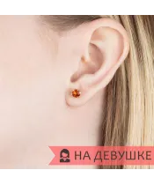 Женские Серьги_Серебро .925_ЦИТРИН__6-Лазурит-Онлайн