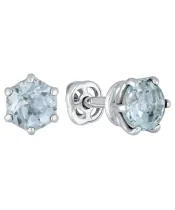 Женские Серьги_Серебро .925_ТОПАЗ__2-Лазурит-Онлайн