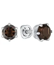 Женские Серьги_Серебро .925_РАУХТОПАЗ__2-Лазурит-Онлайн