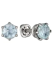 Женские Серьги_Серебро .925_ТОПАЗ__2-Лазурит-Онлайн