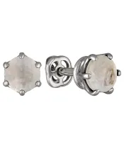 Женские Серьги_Серебро .925_ЛУННЫЙ КАМЕНЬ__2-Лазурит-Онлайн