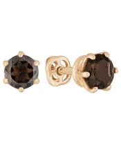 Женские Серьги_Серебро .925_РАУХТОПАЗ__2-Лазурит-Онлайн