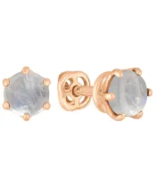 Женские Серьги_Серебро .925_ЛУННЫЙ КАМЕНЬ__2-Лазурит-Онлайн