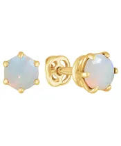 Женские Серьги_Серебро .925_ОПАЛ__2-Лазурит-Онлайн