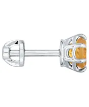 Женские Серьги_Серебро .925_ЦИТРИН__3-Лазурит-Онлайн