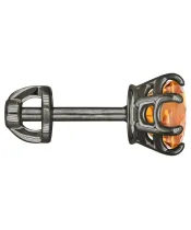 Женские Серьги_Серебро .925_ЦИТРИН__3-Лазурит-Онлайн