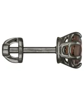 Женские Серьги_Серебро .925_РАУХТОПАЗ__3-Лазурит-Онлайн