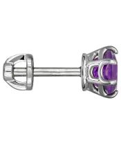 Женские Серьги_Серебро .925_АМЕТИСТ__3-Лазурит-Онлайн