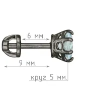 Женские Серьги_Серебро .925_ТОПАЗ__5-Лазурит-Онлайн