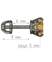Женские Серьги_Серебро .925_ЦИТРИН__5-Лазурит-Онлайн