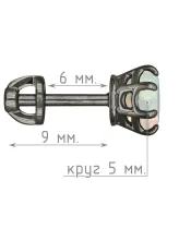 Женские Серьги_Серебро .925_ОПАЛ__5-Лазурит-Онлайн