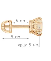 Женские Серьги_Серебро .925_ОПАЛ__5-Лазурит-Онлайн