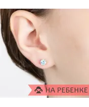 Женские Серьги_Серебро .925_ТОПАЗ__7-Лазурит-Онлайн