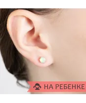 Женские Серьги_Серебро .925_ОПАЛ__7-Лазурит-Онлайн