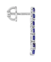Женские Серьги_Серебро .925_САПФИР__3-Лазурит-Онлайн