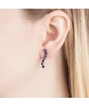 Женские Серьги_Серебро .925_САПФИР__5-Лазурит-Онлайн