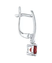 Женские Серьги_Серебро .925_ГРАНАТ__3-Лазурит-Онлайн