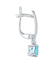 Женские Серьги_Серебро .925_ТОПАЗ__3-Лазурит-Онлайн