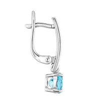 Женские Серьги_Серебро .925_ТОПАЗ__3-Лазурит-Онлайн