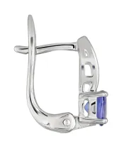 Женские Серьги_Серебро .925_ТАНЗАНИТ__3-Лазурит-Онлайн