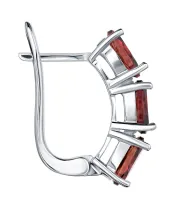 Женские Серьги_Серебро .925_ТУРМАЛИН__3-Лазурит-Онлайн