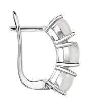 Женские Серьги_Серебро .925_ЛУННЫЙ КАМЕНЬ__3-Лазурит-Онлайн