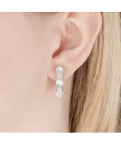 Женские Серьги_Серебро .925_ЛУННЫЙ КАМЕНЬ__5-Лазурит-Онлайн