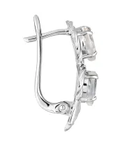 Женские Серьги_Серебро .925_ЛУННЫЙ КАМЕНЬ__3-Лазурит-Онлайн