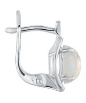 Женские Серьги_Серебро .925_ЛУННЫЙ КАМЕНЬ__3-Лазурит-Онлайн