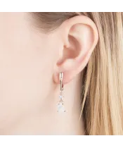 Женские Серьги_Серебро .925_ЛУННЫЙ КАМЕНЬ_Нанокристалл_5-Лазурит-Онлайн