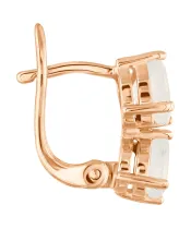 Женские Серьги_Серебро .925_ЛУННЫЙ КАМЕНЬ__3-Лазурит-Онлайн