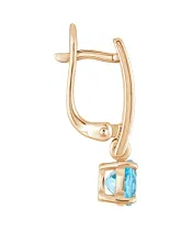 Женские Серьги_Серебро .925_ТОПАЗ__3-Лазурит-Онлайн